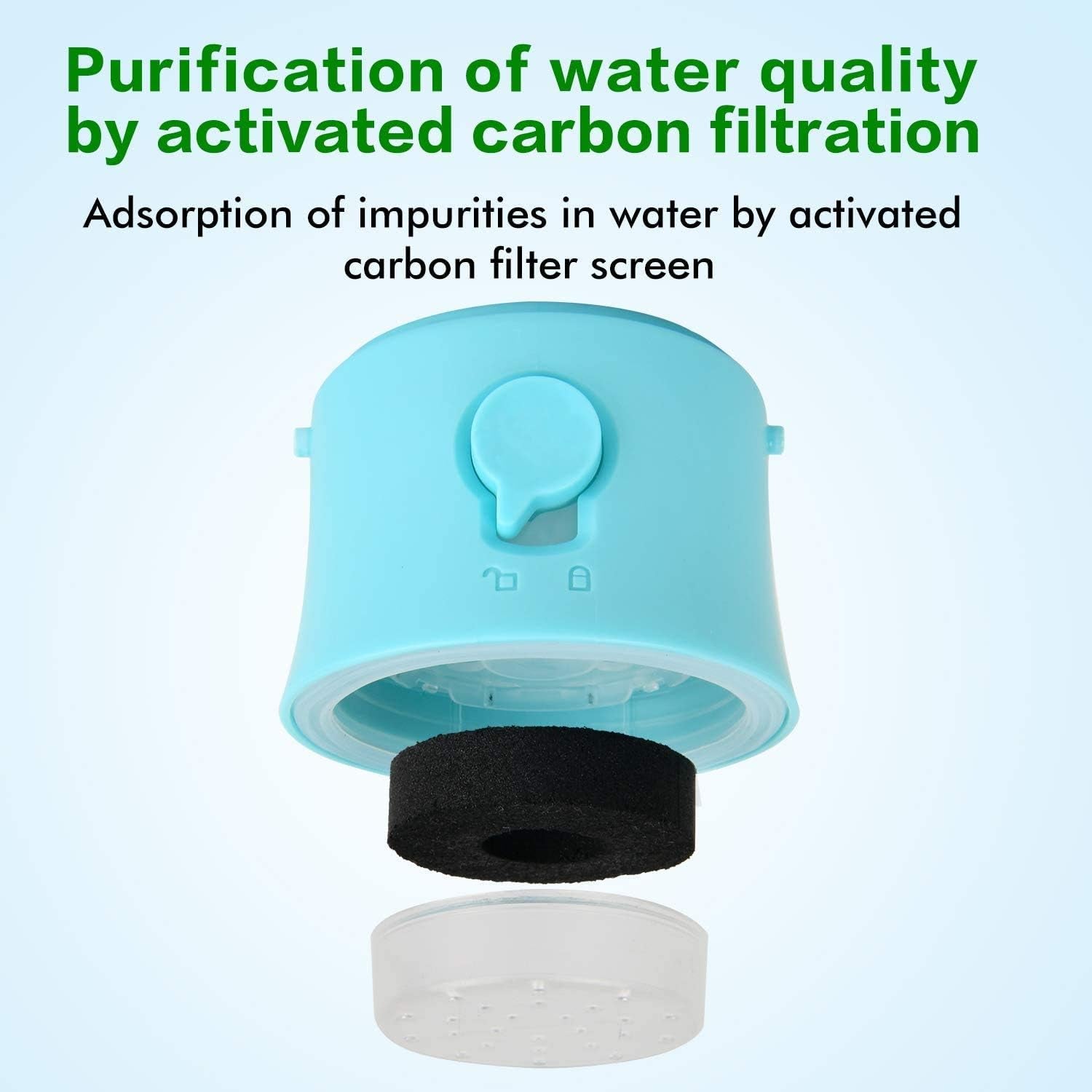 Dog Water Bottle - Foldable Dog Water Dispenser for Walking with Dog Waste Bag, Portable Pet Water Bottle for Travel, BPA Free Water Bottle for Cat, Rabbit,Puppy and Other Animals(10 Oz)